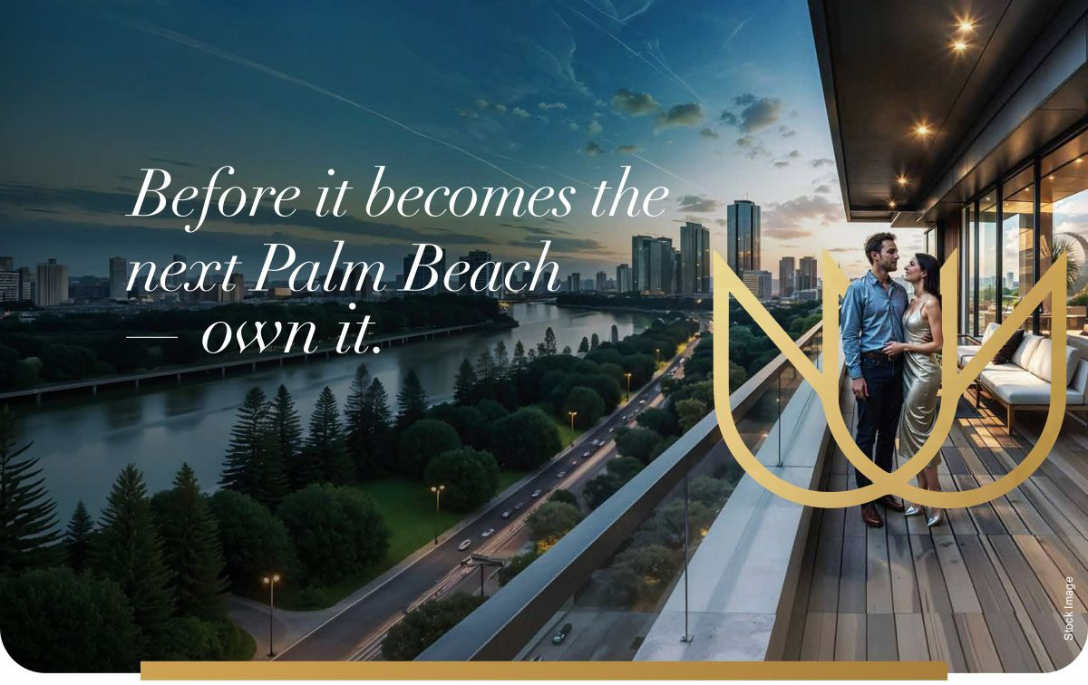 An illustration of the Tricity Waterfront community